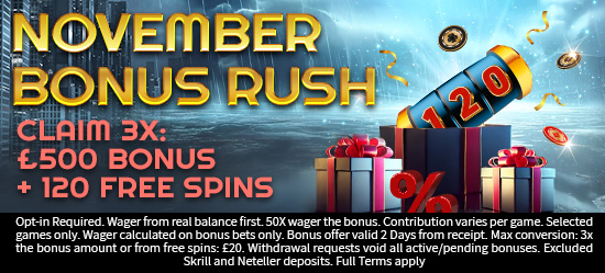 November Bonus Rush