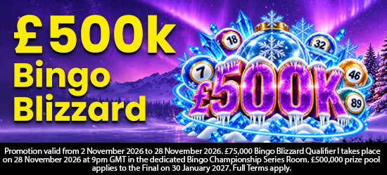 £675k Bingo Blizzard